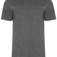 Camiseta masculina manga curta cinza
