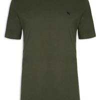 Camiseta masculina manga curta verde
