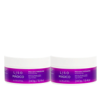 Lowell Keeping Liss Liso Magico Mascara Hidratante 240g 2 Produtos