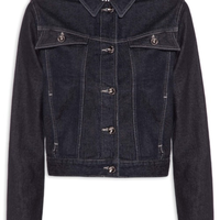 Jaqueta feminina jeans azul