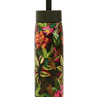 Garrafa Farm Que Sede Painted Flowers 750ML Verde