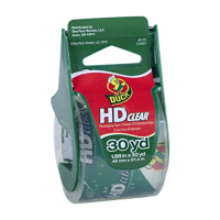 Heavy Duty Packing Tape for Shipping and Moving, Clear HD Polypropylene, Transparent, Extra Strong Adhesive and Tear-Resistant