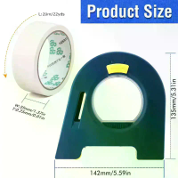 Masking Tape Applicator Tool, Manual Paper Tape Dispenser For Wall Painting, Caulking Aid, Fall Home Renovation DIY Tool〔CCA12〕
