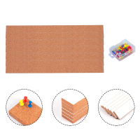 1Set Oak Cork Memo Board Strips Natural Frameless Bulletin Bar for Office Home Classroom Restaurant Pub Photo Wall Menu Board