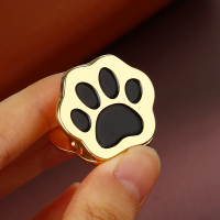 2PCS Letter Folder, Paper Fastener Clip, Office and School Stationery, Metal Cat Paw Long Tail Clip, Document Clip, Foldable Paperclip, Sticky Notes