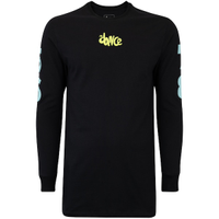 Camiseta Masculina FitDance Manga Longa Alongada com Silk