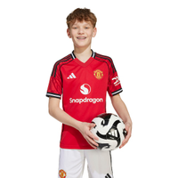 Camisa do Manchester United I 25/26 Torcedor adidas Juvenil