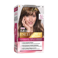 Tintura Imédia Excellence 6.1 Louro Escuro Acinzentado 47g