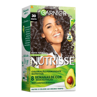 Tintura Nutrisse Kit 30 Castanho Escuro