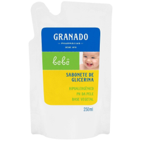 Sabonete Líquido Granado Glicerina Bebê Refil 250ml