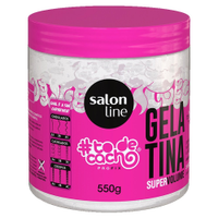 Gelatina Capilar Salon Line To de Cachos Vai Ter Volume Sim 550g