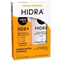 Kit com Shampoo + Condicionador Salon Line Hidratante 300ml