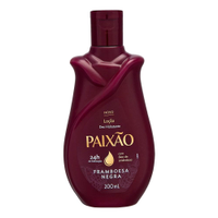 Hidratante Paixão Loção Framboesa Negra com ação desodorante 200ml