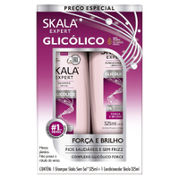 Shampoo + Condicionador Skala Genetiqs Força e Brilho 325ml