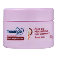 Creme Hidratante Monange Áreas Específicas Macadâmia com Vitamina E 50g