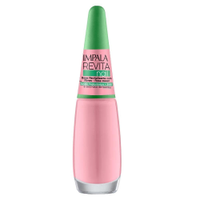 Esmalte Impala Base Revitalizante com Fibras Rosa Sweet Blister 7,5ml