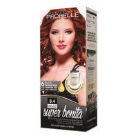 Tintura Probelle Super Bonita 8.4 Louro Claro Acobreado 50ml