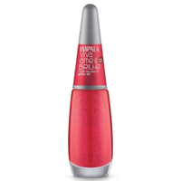 Esmalte Impala Viva, Ame e Brilhe Glitter, Hoje Eu Posso - Blister, 7,5ml