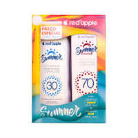 Protetor Solar Red Apple Summer FPS30 125ml + Protetor Facial FPS70 60g