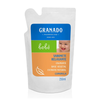 Sabonete Líquido Granado Glicerina Bebê Camomila Refil 250ml