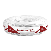 Cordão Torcido Megatron 2x1mmx100m Rolo 300V Branco