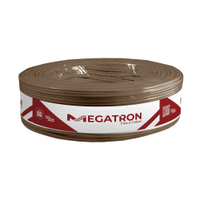 Cordão Paralelo Megatron 2x2,5mmx500m Bobina 300V Marrom