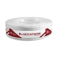 Cordão Paralelo Megatron 2x1,5mmx100m Rolo 300V Branco