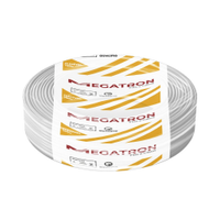 Cabo Flexível Megatron 4MMx100M Rolo 750V Branco