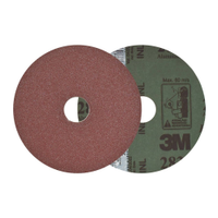 Disco Lixa/Fibra 3M 283C 4P 115mm 4,5P P120 Embalagem com 10 Unidades
