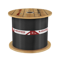 Cabo Flexível Megatron 2,5mm x 1000m Bobina 750V Preto