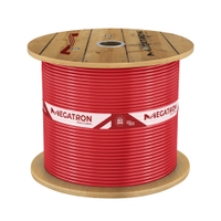 Cabo Flexível Megatron 6MMx500M Bobina 750V Vermelho