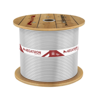 Cabo Flexível Megatron 6MMx500M Bobina 750V Branco