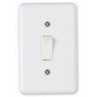 Interruptor Ilumi 1 Tecla Simples Paralela + Placa Stylus 6A 250V 4x2