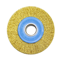 Escova Circular Aço Latonado Norton 152,4 x 25,4mm