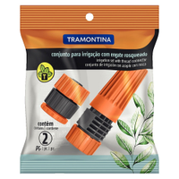 Conjunto para Mangueira Tramontina Jardim 2 Peças