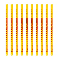 Segueta Starrett Aço Rápido Rígido 24T Red Stripe RS1224 - Embalagem com 10 Unidades