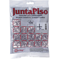 Espaçador Cortag Juntapiso 1mm - Embalagem com 100 Unidades
