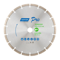 Disco de Corte Norton Diamantado Pro Segmentado 230x22,2mm