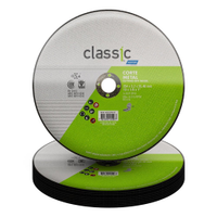 10 Discos de Corte Norton AR302 Classic 10P 254X3,2X25,4mm