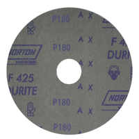 Disco Lixa Norton F425 G180 7P 180mm 10X1 Embalagem com 10 Unidades