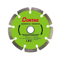 Disco Diamantado Cortag 9P Segmentado 230x25,4mm