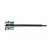 Serra Copo Starrett Diamantada 25mm 1P com Haste 150mm 6P