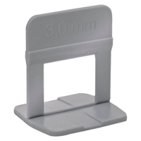 Espaçador Nivelador Cortag Eco Prata 3mm - Embalagem com 500 Unidades