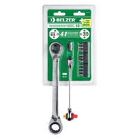 Jogo de Chave Quadbox Belzer com Bits 8-19mm 13 Peças