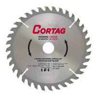 Disco de Serra Circular Cortag - Para Madeira 250mm 36 Dentes