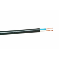 Cabo PP Flexível Cobrecom 2x1,0mm 500V Rolo 100m Preto