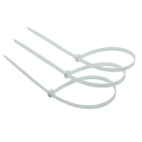 Abraçadeira Nylon Branco Thompson 200x4,8mm - Embalagem com 100 unidades