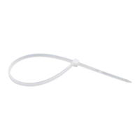 Abraçadeira Nylon Nove54 200mmx3,6mm Branco - Embalagem 100 Unidades