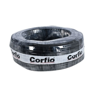 Cabo PP Corfio 3X4,0mmx100m Rolo 1KV Hepr Preto