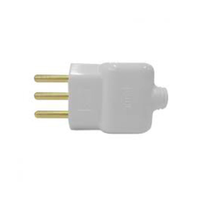 Pino Macho Ilumi 2p+T 20a/250v Cinza - Embalagem c/ 10 unidades